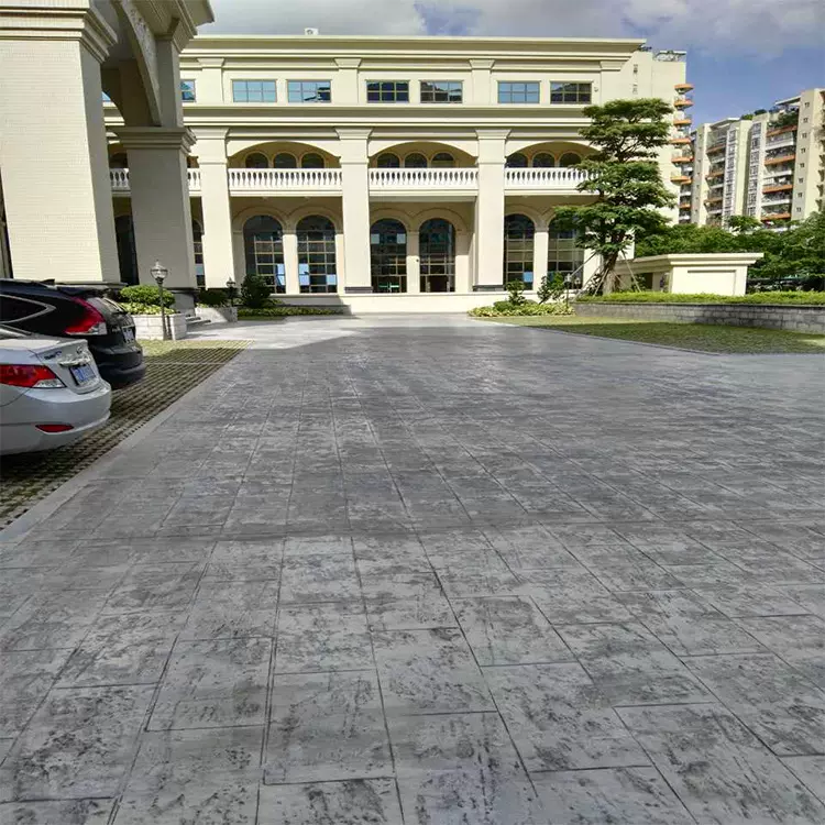 艺术压花地坪 高端大气美观的艺术地坪 厂家直销压模地坪硬化料