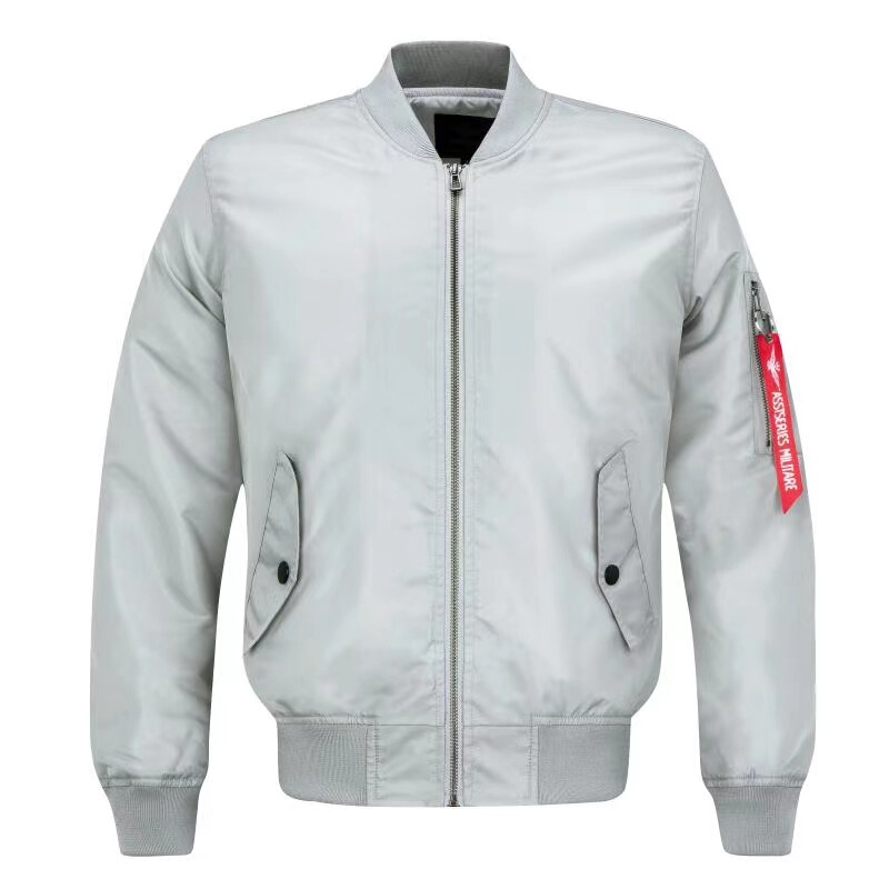 Spring and Autumn Large Size Men's Sports Casual Collar Jacket Air Force One MA01 Pilot Men's Baseball Uniform