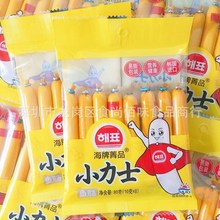 批发韩国原装进口海牌鱼肠即食鱼零食休闲食品小零食80g 30包一箱