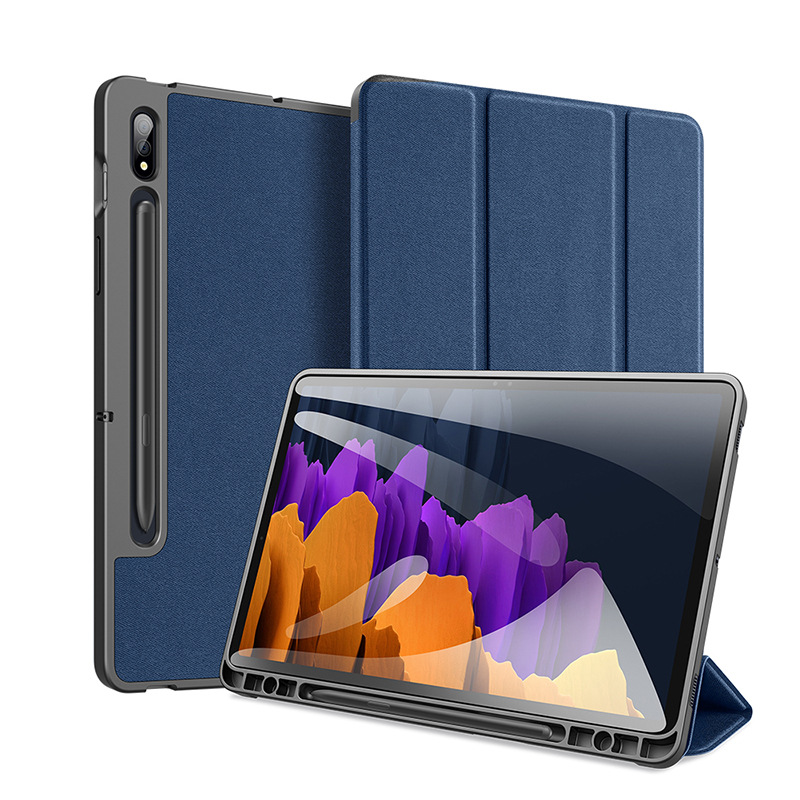 Funda protectora para tableta Samsung TabS10lite con ranura para lápiz, funda protectora inteligente S11 con succión magnética y anticaídas