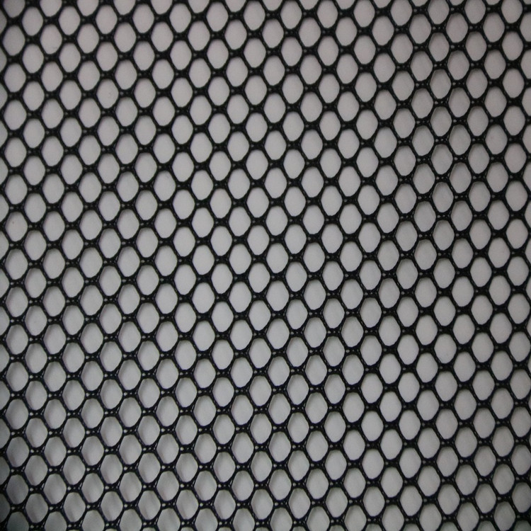 厂家直销网眼布 全涤低弹速干耐磨网布硬六角 鞋材箱包洗衣袋面料