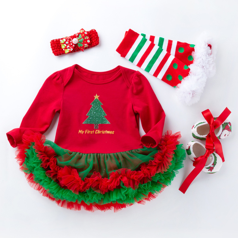 Christmas tree four-piece set 2