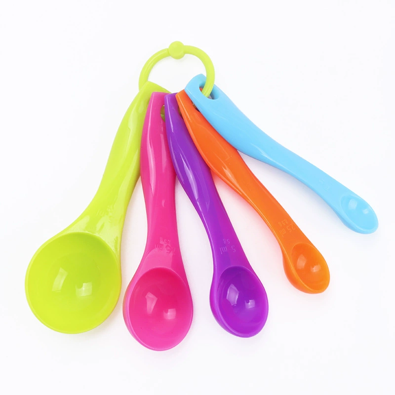 Set scaled, high quality measuring spoon, key bag, 5 pieces, increased thickness