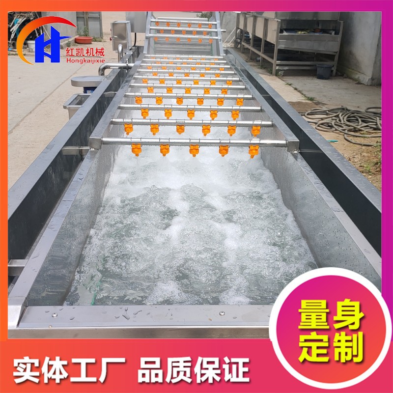 供应不锈钢包装袋清洗机设备 厂家供应 全自动黄花菜果蔬清洗机