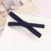 Hair accessory, cloth with bow, hairgrip, Korean style