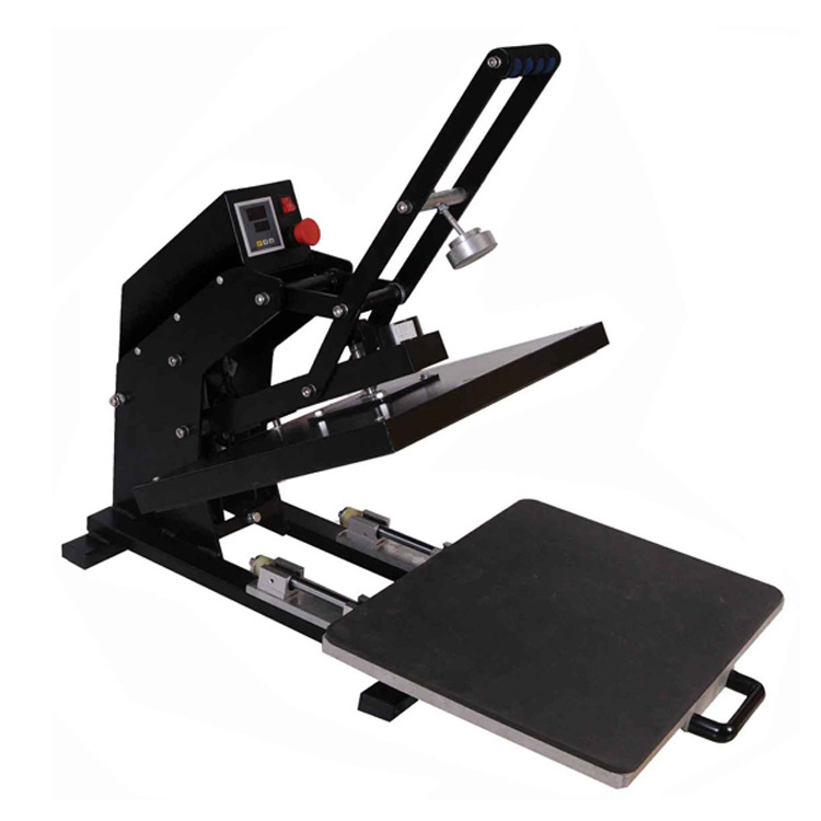 5C电子自动磁力抽拉式高压烫画机 T恤转印机 平板热转印机