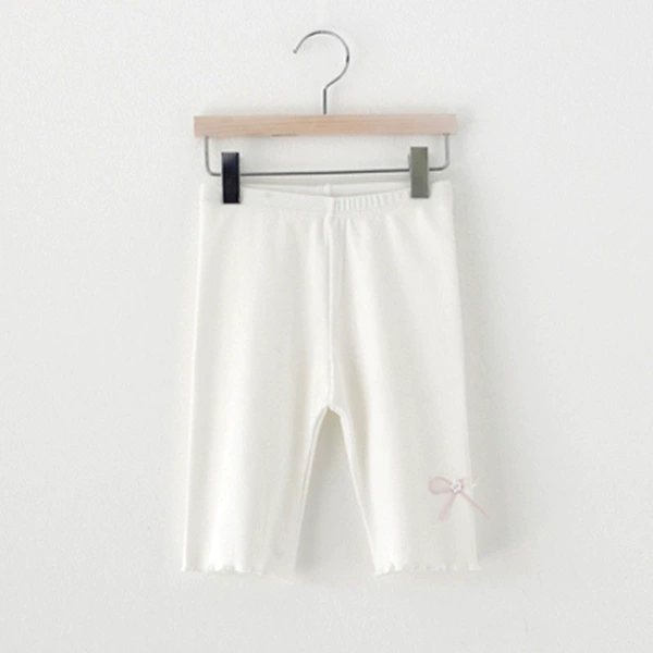 With bow, white