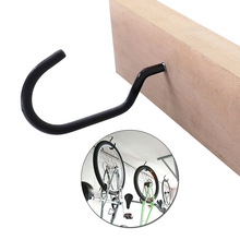 自行车挂钩吊钩 单车墙壁挂钩 车库问号浸塑钩 金属工具收纳钩子