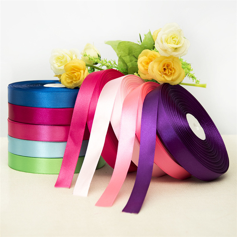 2CM 리본 리본 선물 상자 포장 밧줄 케이크 상자 스트랩 수제 DIY 활 후크 모자
