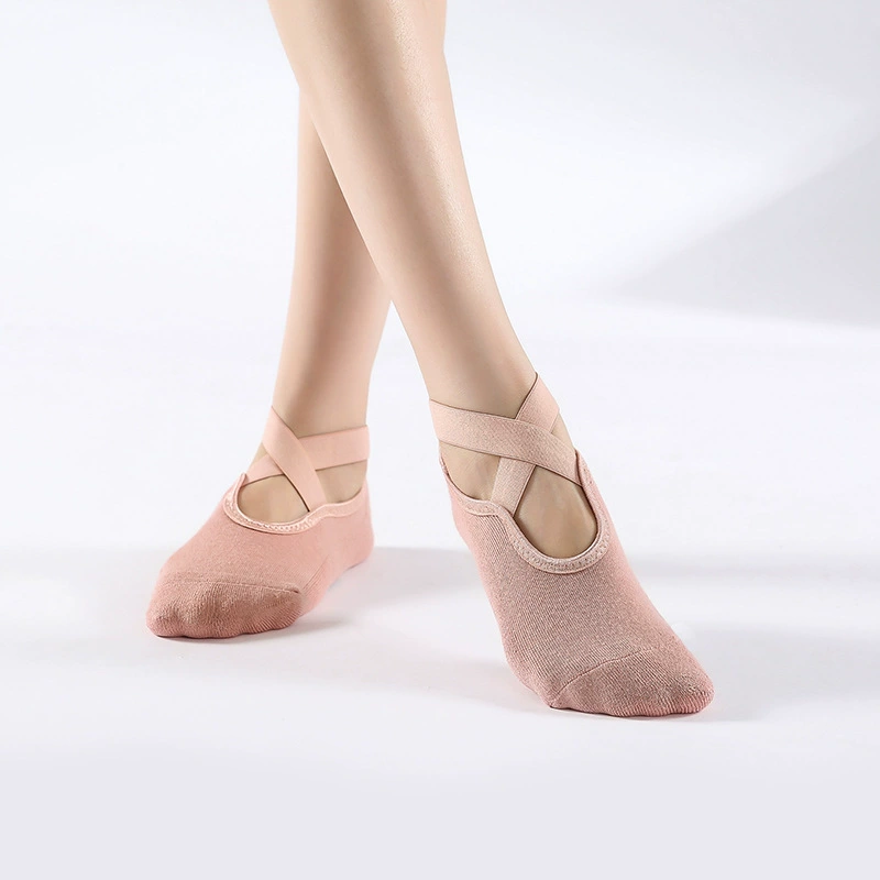 Non-slip Breathable Yoga Socks, Grip-Dot Pilates Socks, Open & Five-Finger Options, Mid-calf