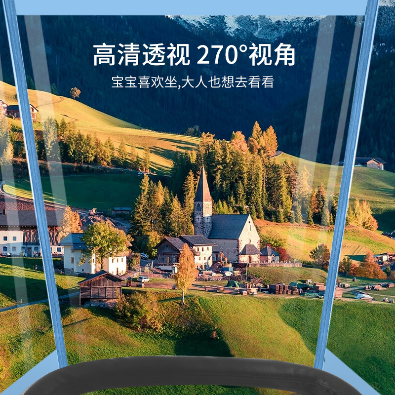 Carro de bebé cubierta de la lluvia parabrisas del coche de los niños cochecito de bebé paraguas coche anti-niebla cochecito cubierta protectora impermeable Universal