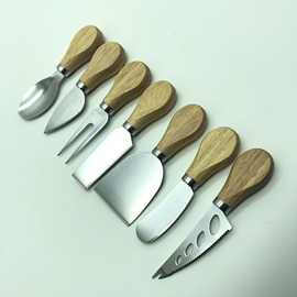 芝士刀 木柄芝士刀 奶酪奶油刮刀 披萨刀  电商热卖 阳江工厂