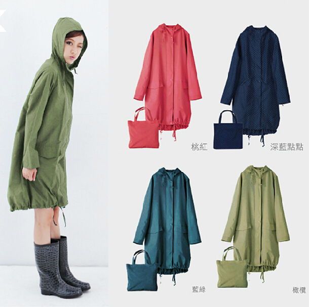 Adult Japanese-style hem windproof Japanese and Korean fashion raincoat poncho factory Amazon AliExpress 1003