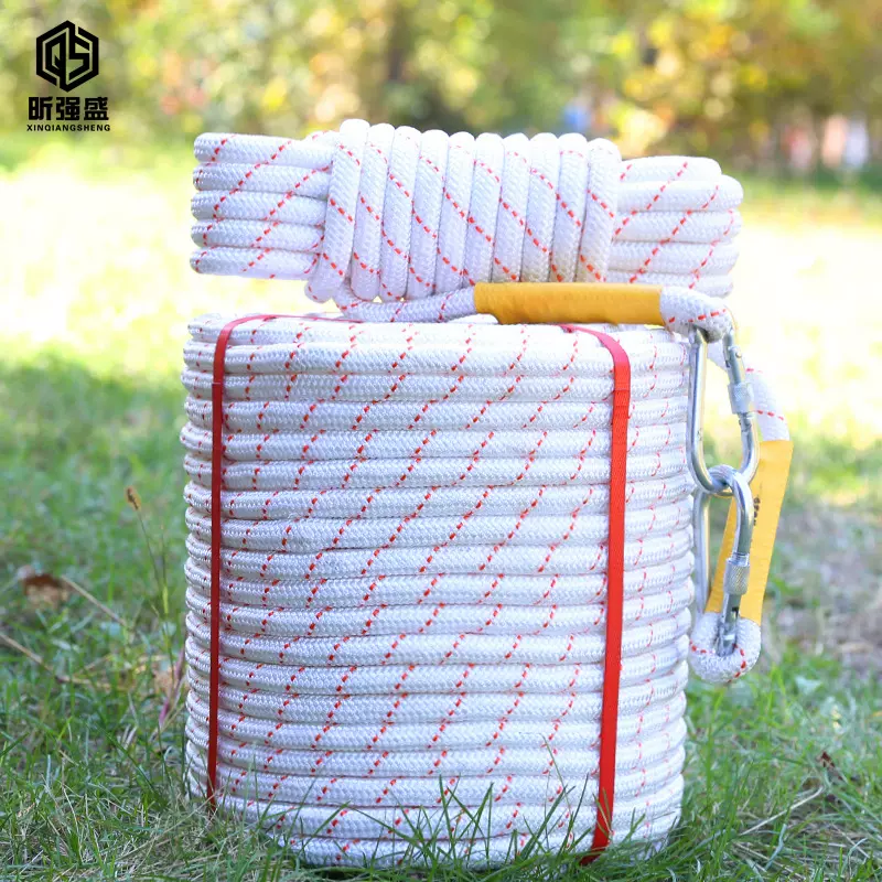 跨境 丙纶编织绳 实力工厂高空作业安全绳 亚马逊热卖绳子 尼龙绳