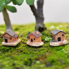 Fence, house, decorations, accessory, resin, jewelry, villa, micro landscape