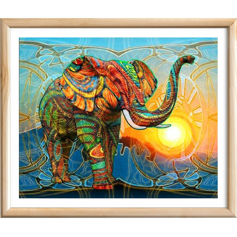 Набор для алмазной живописи 5D, пейзажи и животные, 30×40 см