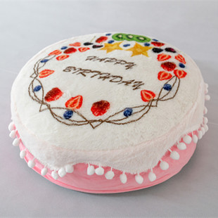 Autumn and Winter Warm Cross-Border Pet Supplies Cake-Shaped Pet Mat Dog Bed Ins Style Cat Bed Small Dog