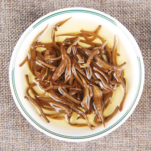 Wholesale Gold Snail, Dian Black Tea, Yunnan Fengqing Black Tea, Black Tea, 500g Single Leaf Tea