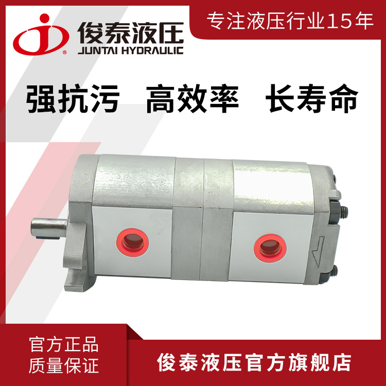 现货 俊泰 俊菱牌 东莞厂家现发 高效率 HGP-11A 双联高压齿轮泵