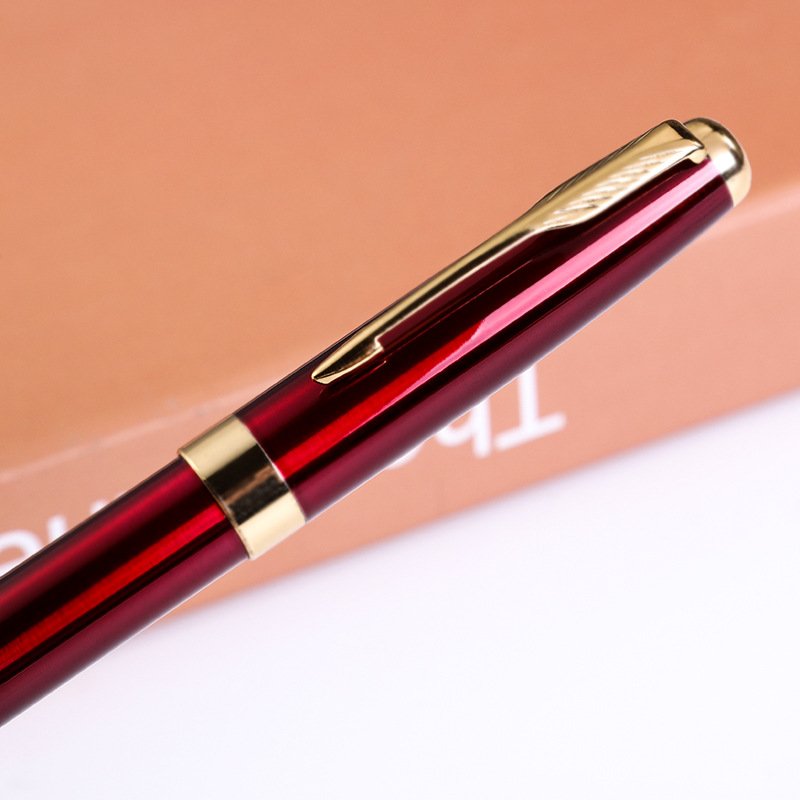 Suministro directo de fábrica Bolígrafo De Metal logotipo de la pluma de publicidad de alta gama pluma de aceite de negocios pluma de regalo pluma de metal de impresión