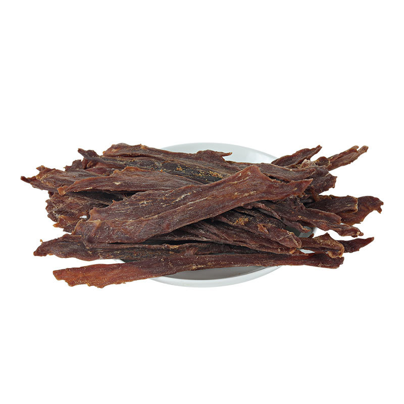 Aperitivos para perros resistentes a morder de fábrica, pollo, pato, mascotas, bocadillos secados al aire, recompensas de entrenamiento para perros, bocadillos de carne seca