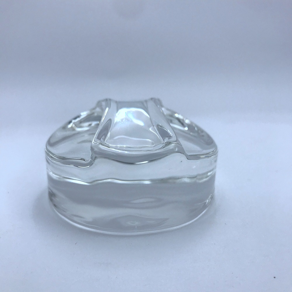 Vidrio cristal columna presión pepinillo redondo pastel plano redondo cilíndrico pisapapeles ciudad de papel plano redondo pesado artesanías de piedra