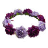 Cloth, fashionable headband for bride, hair accessory suitable for photo sessions, European style, flowered