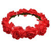 Cloth, fashionable headband for bride, hair accessory suitable for photo sessions, European style, flowered