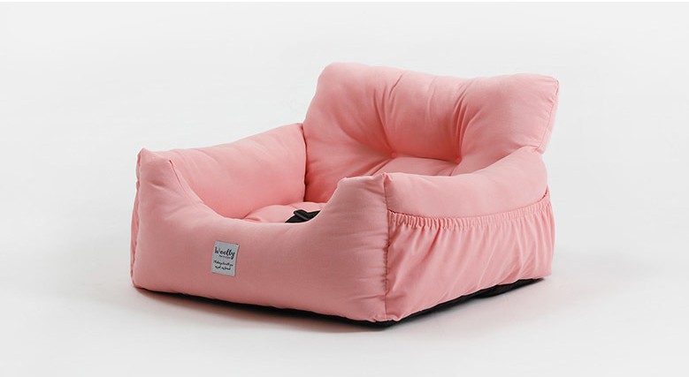 Fabricante-perrera nido de gato Four Seasons coche portátil perro y gato asiento de seguridad estera extraíble y lavable perros medianos y pequeños