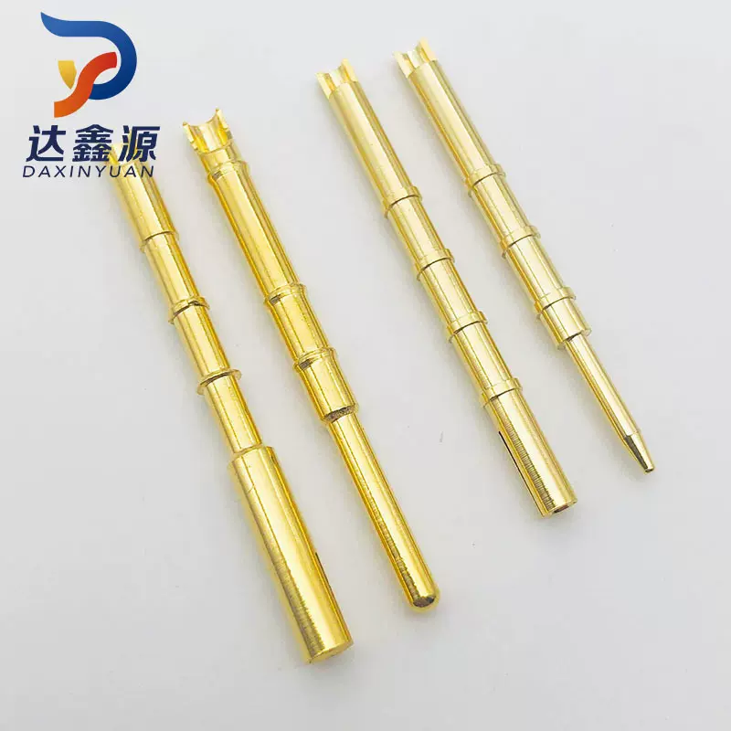 开槽母孔航空插头连接器1.6|2.2高弹性磷铜公母铜插针插孔pin针