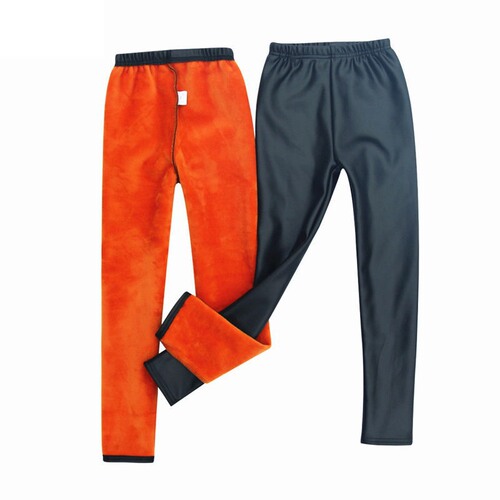 Children's Spring and Autumn Leggings, Fleece Lined, imitation leather pants, thin children's leather pants, children's long pants wholesale