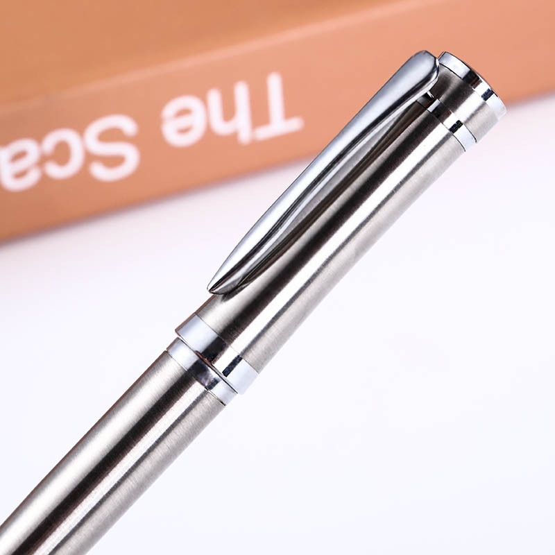 Fábrica en stock suministro directo de metal bolígrafo negocio medio aceite pluma publicidad pluma de alta gama negocio regalo pluma letras logotipo