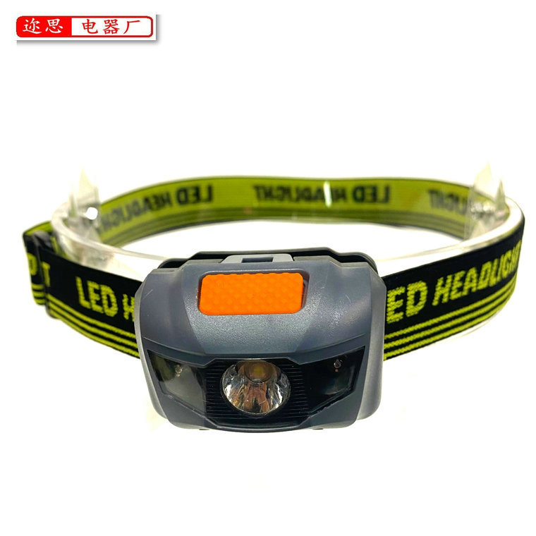 跨境新款头灯 强光迷你头灯户外夜骑登山照明工作灯 照明应急头灯