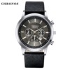 Swiss watch, belt for leisure, calendar, men's watch, wholesale