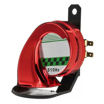 High-Quality Loudspeaker for Vehicle Use, Car horn/tweeter - red