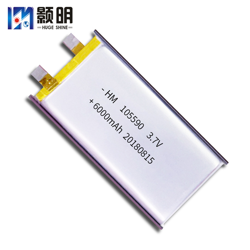105590锂电池3.7v6000mah电动螺丝刀游戏机POS机软包聚合物锂电池