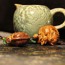 越南黄花梨貔貅手把件 红木文玩 木雕工艺品 木雕工艺品收藏佳品