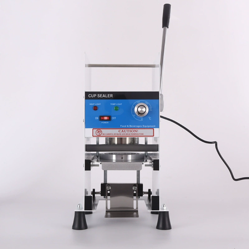 Машина для запайки чашек из нержавеющей стали снэк-бар магазин чая с молоком портативная запайщик ручная практичная машина для запайки чашек производители прямых поставок