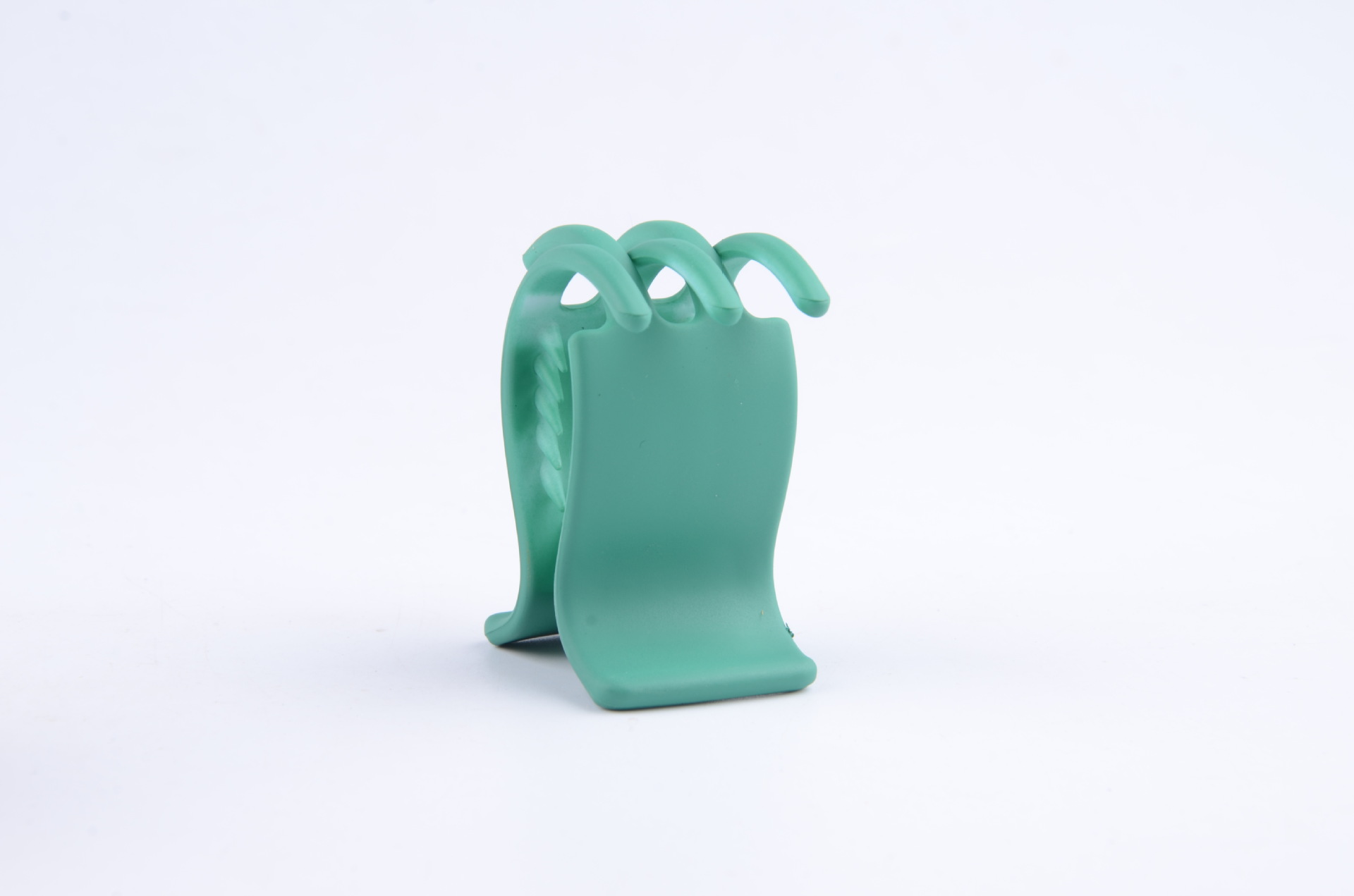 Color pelo agarre plástico ABS color efecto pelo agarre caucho pintura horquilla pelo agarre 3 + 2 garras accesorios para el cabello venta al por mayor directa