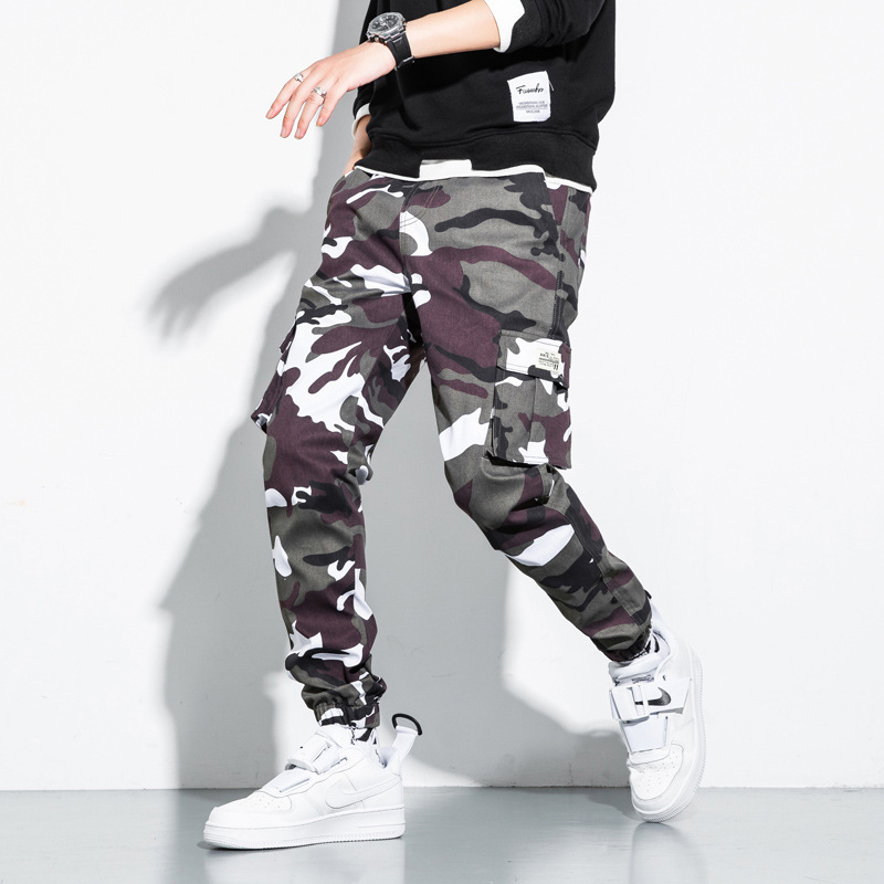 Summer cross-border camouflage new plus size pants men's pants leggings loose fat teenagers a generation of hair Summer cross-border camouflage new plus size pants men's pants leggings loose fat teenagers a generation of hair