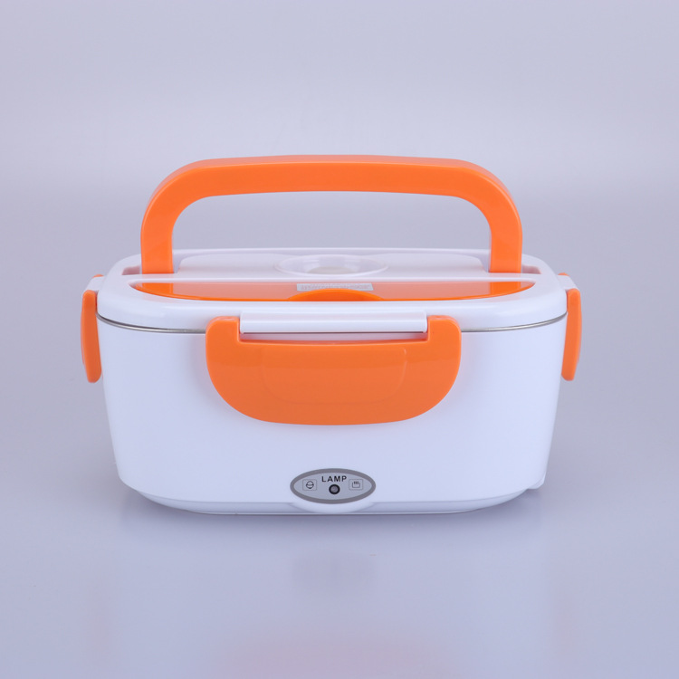 Fiambrera eléctrica de acero inoxidable - Calentamiento por conexión AC - Diseño mecánico e inteligente - Para comida y oficina - Venta directa