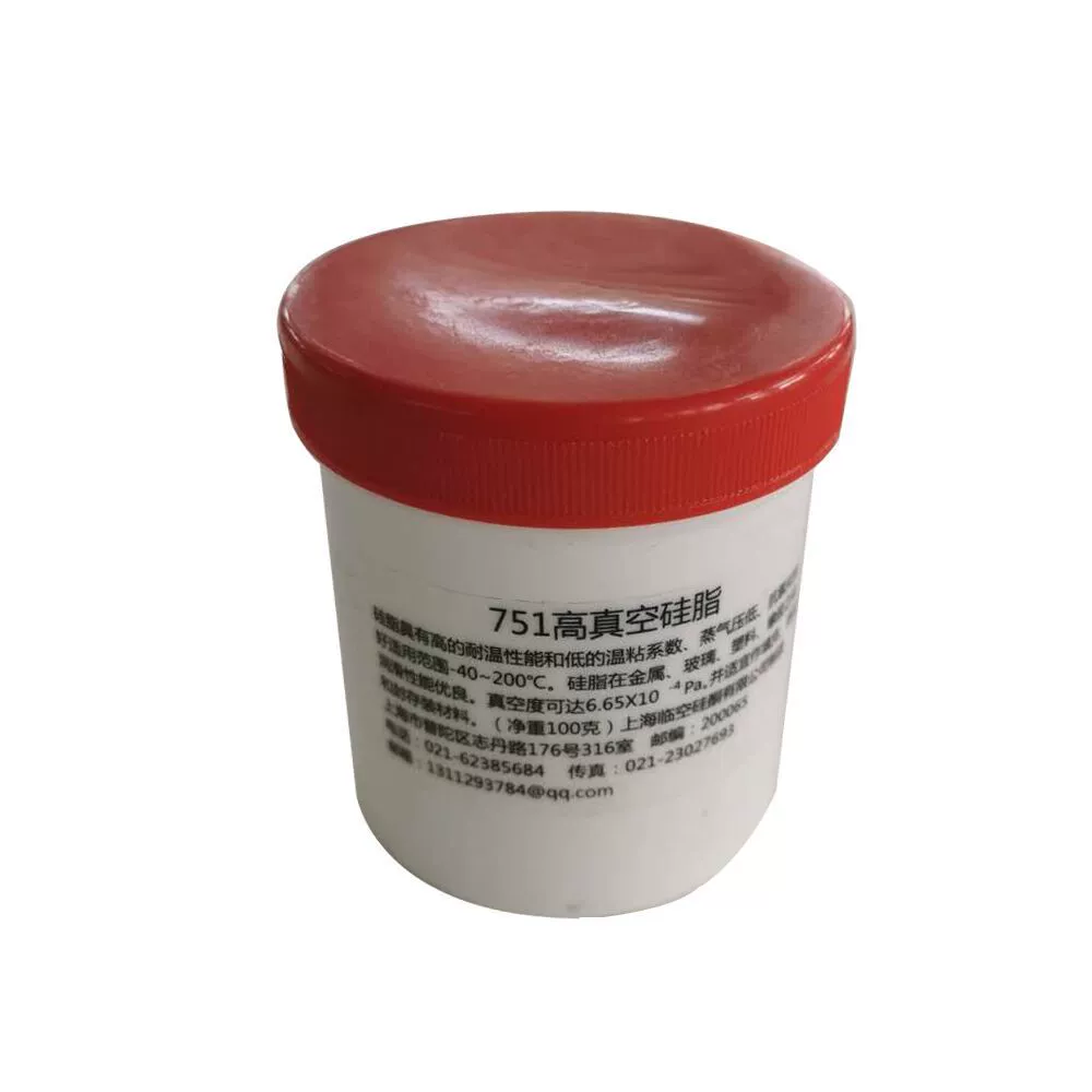 Производитель силы Shanghai Heqi 7501, высоковакуумная силиконовая смазка 7501, силиконовая смазка, высокотемпературная смазка для уплотнений, высокая температура 250 градусов