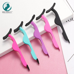 廠家批發不鏽鋼睫毛夾假睫毛輔助器便攜磁性假睫毛美妝工具