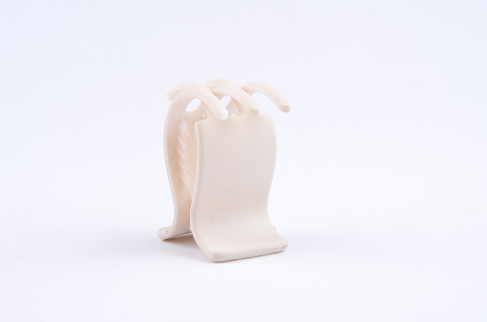 Color pelo agarre plástico ABS color efecto pelo agarre caucho pintura horquilla pelo agarre 3 + 2 garras accesorios para el cabello venta al por mayor directa