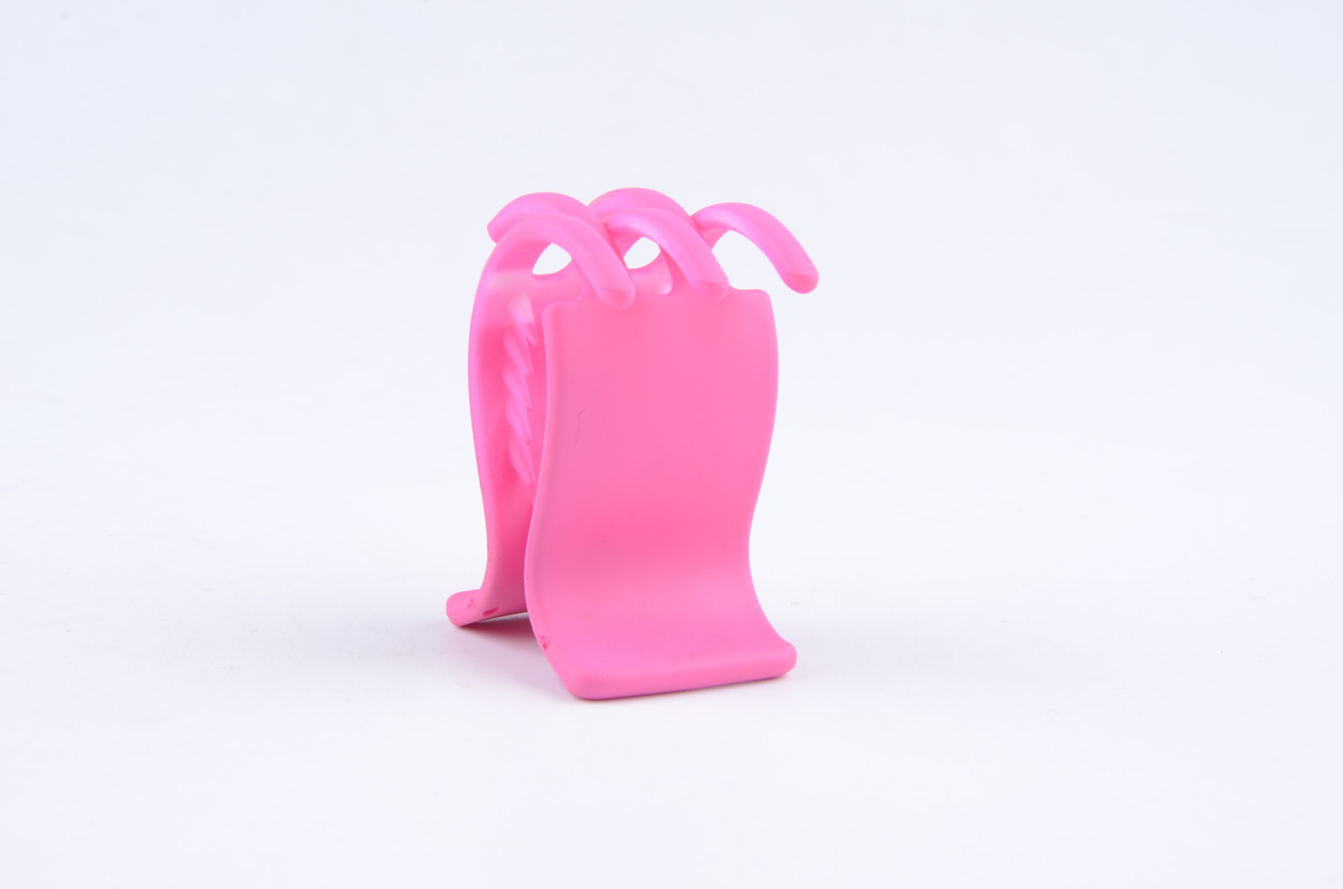 Color pelo agarre plástico ABS color efecto pelo agarre caucho pintura horquilla pelo agarre 3 + 2 garras accesorios para el cabello venta al por mayor directa