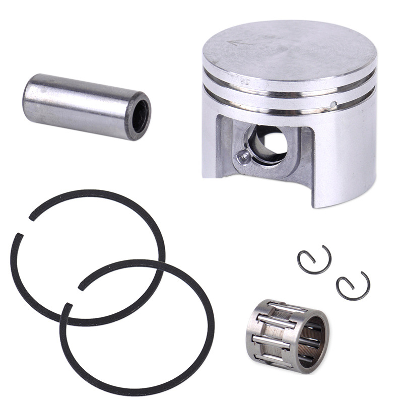 7个1套 油锯38mm活塞环销针轴承卡簧环套件适用于STIHL 018 MS180