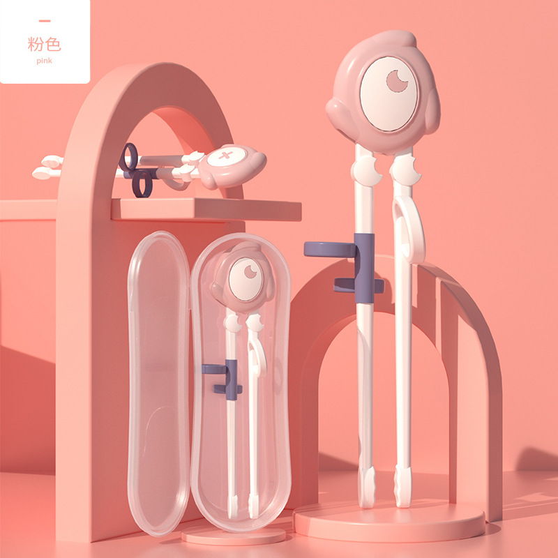 Fabricantes al por mayor palillos de entrenamiento para niños palillos de aprendizaje para niños palillos de entrenamiento para niños auxiliares de alimentación cubiertos