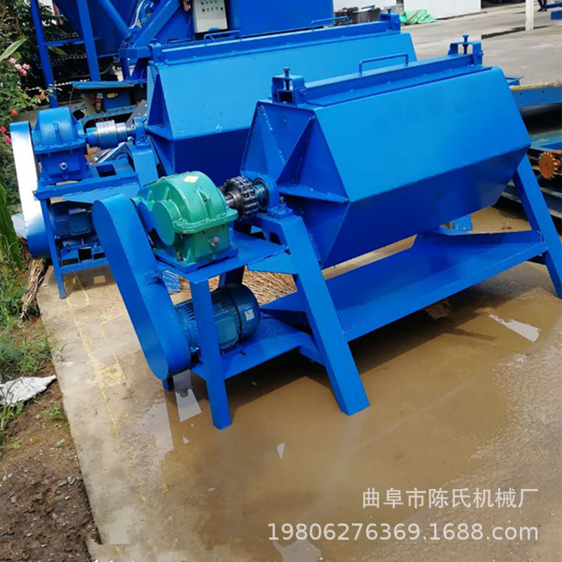 天津金属件除锈去毛刺滚筒研磨机 铁锈铜锈抛光机 六角滚筒抛光机