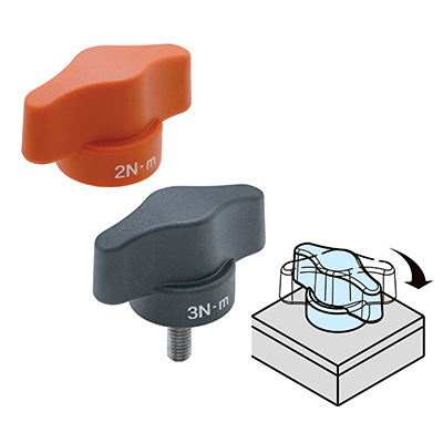 供应IMAO扭矩固定旋钮CTK48-6-3BK  CTK48-6-3OG  CTK48-5X10-2BK