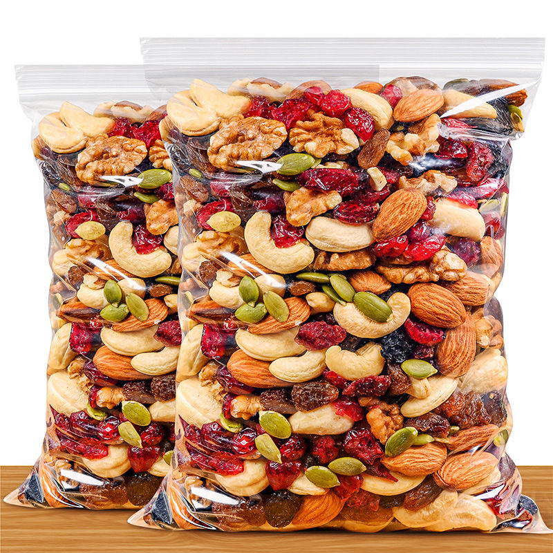 Nuts fried goods daily nuts dried fruit snacks wholesale bulk 500g bags dry factory direct one-piece delivery